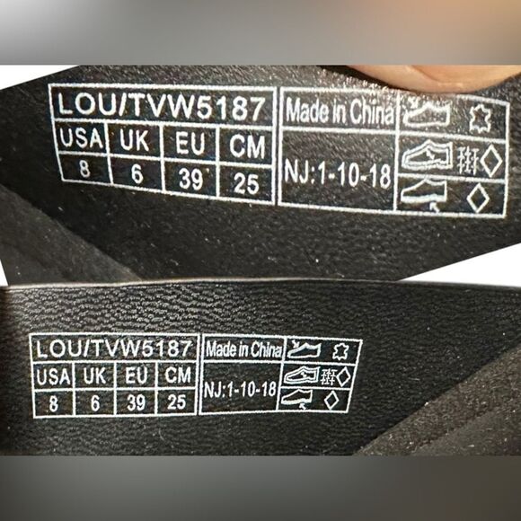 VIONIC Splendid Lou Black Leather Suede Slide Sandals Size 8 EU 39 - Picture 10 of 12